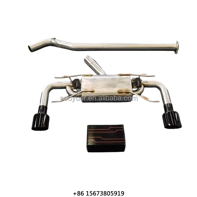 

Catback Exhaust System for FT86/GT86/86 GR86 2.0 Stainless Steel Valvetronic Exhaust Pipe MufflerCustomed