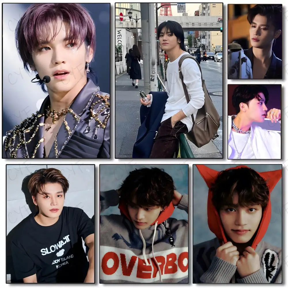 singer gentle T-Taeil Poster Poster Painting Wall Art Mural for Living Room Home Decor and Gifts