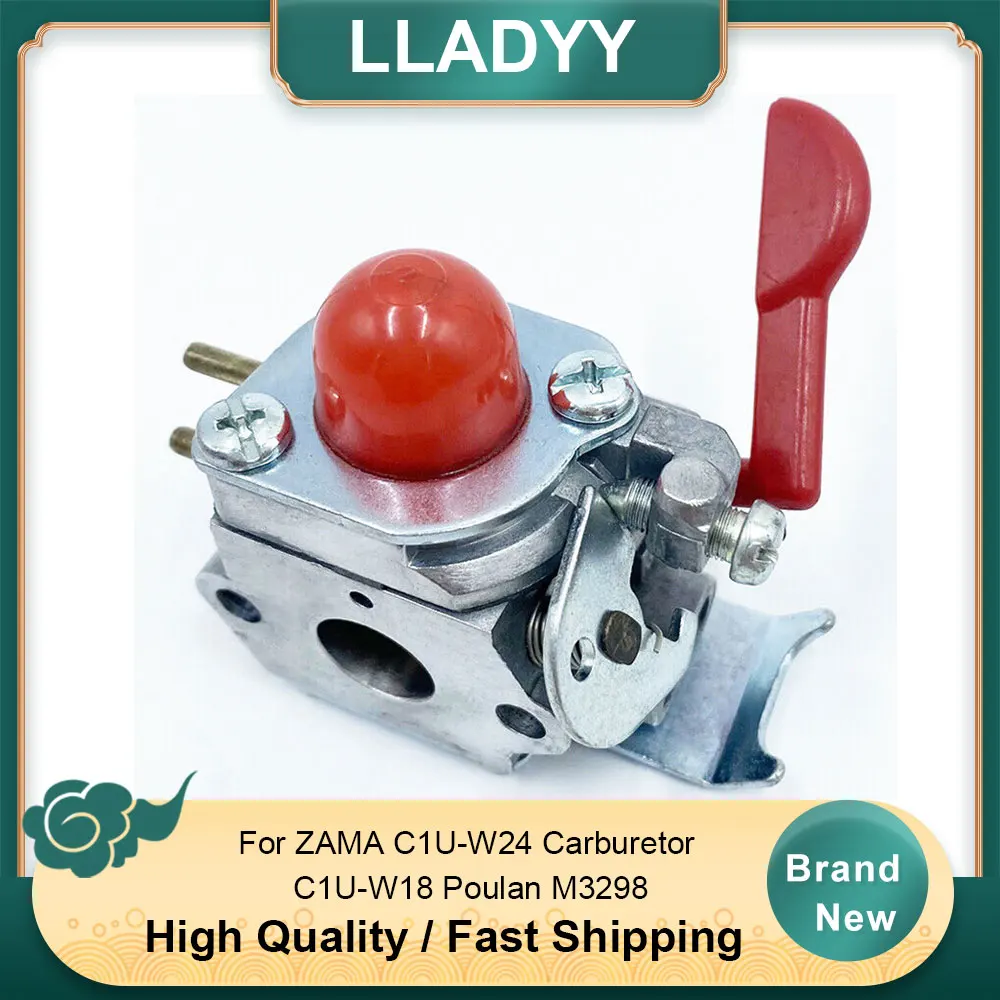 

Replacement Carburetor for Poulan M3298 - Compatible With ZAMA C1U-W24 & C1U-W18