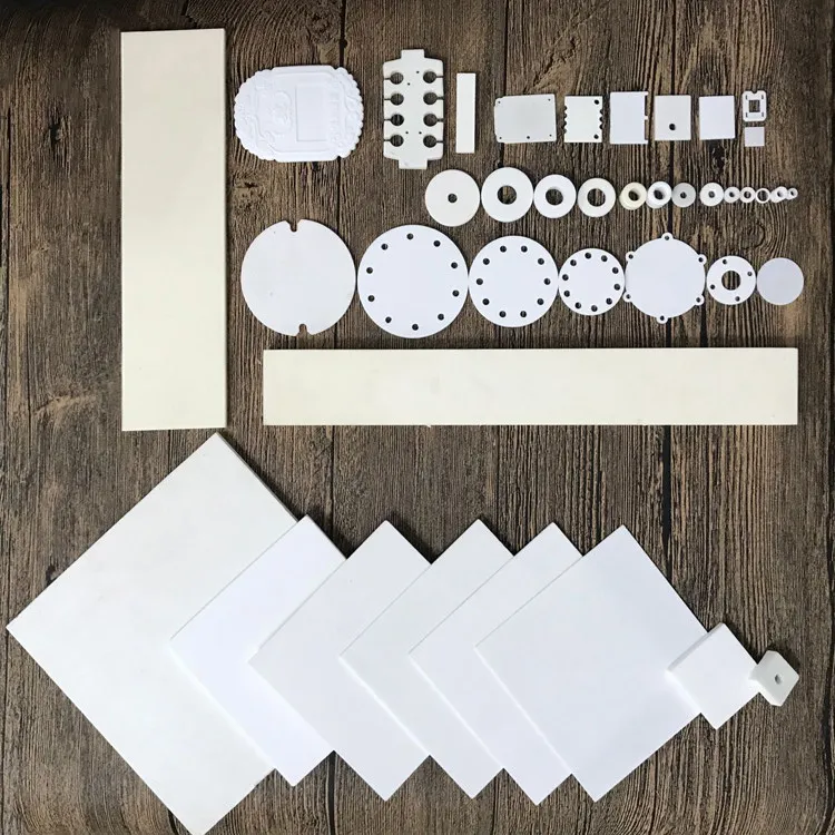 

Керамическая тарелка Al2O3 96% | Изготовленный на заказ электроизоляционный лист | Подложка радиатора