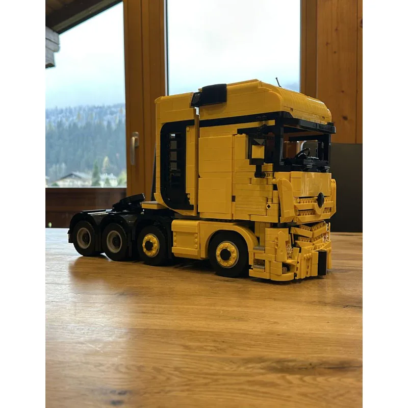 

MOC-103089 New Classic SLT 8x4 Truck Cargo Building Block Model 3011 Parts Boys' Children's Birthday Building Block Toy Gift