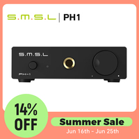 SMSL PH-1 amplifier High fidelity MM phono AMP Gold gain 46dB ultra-low distortion Integrated headphone amplifier function