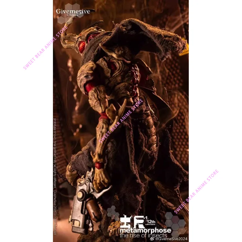 Giveme5ive تمثال مفصلي 1/12 التحول Airoki صعود الحشرات عمل الشكل أنيمي نموذج العصرية اللعب دمية