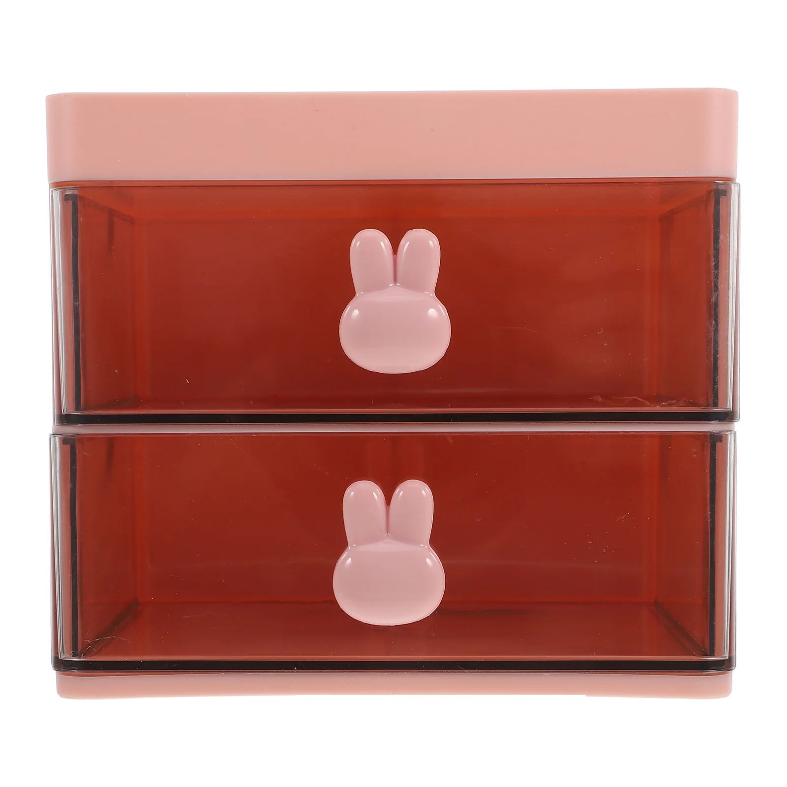 

Computer Storage Box Office Stationery Tiers Pp Supplies Container with Drawers