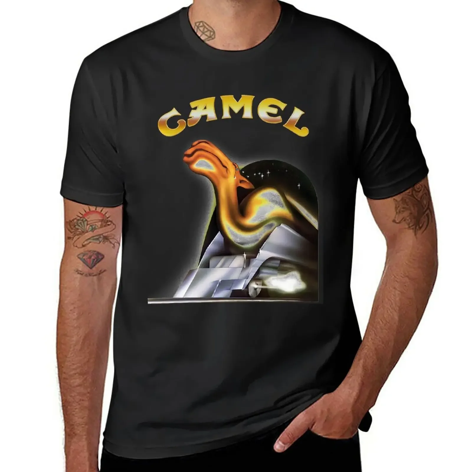 Camisetas gráficas de la banda CAMEL luar zona nyaman para hombre, camisetas con diseño personalizado, tus propios niños, camisetas blancas, hip hop