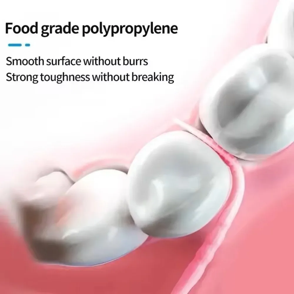 200Pieces/Box High Quality Double Head Toothpick Ultra Fine Portable Disposable Flosser Teeth Care Sticks Oral Cleaning