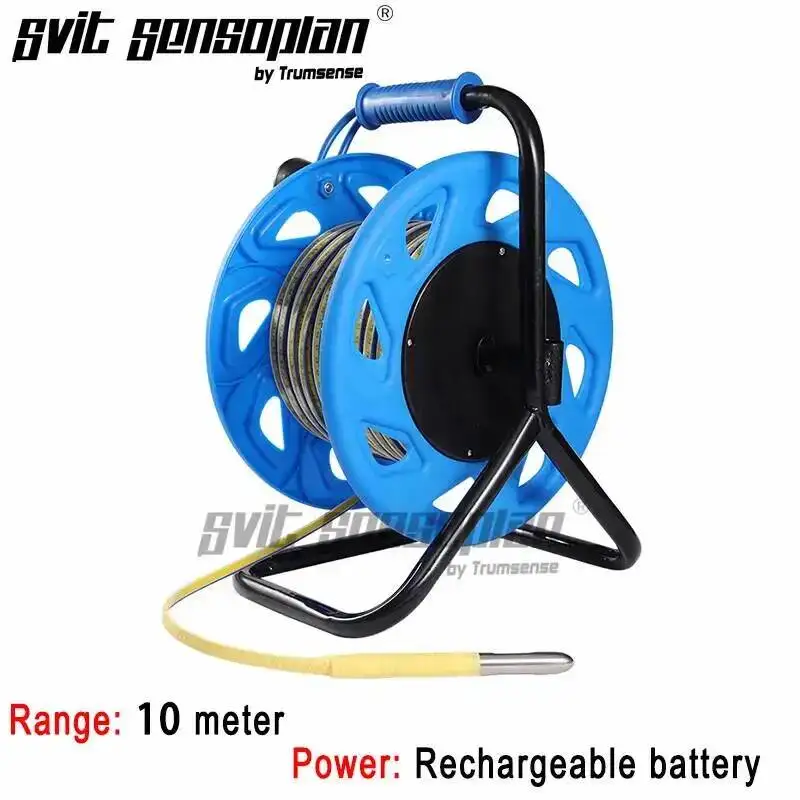 2026 New Design Steel Bracket and Buzzer 10m Range Water Level Meter Steel Ruler Tape Water Well Depth Meter Liquid Depth Gauge