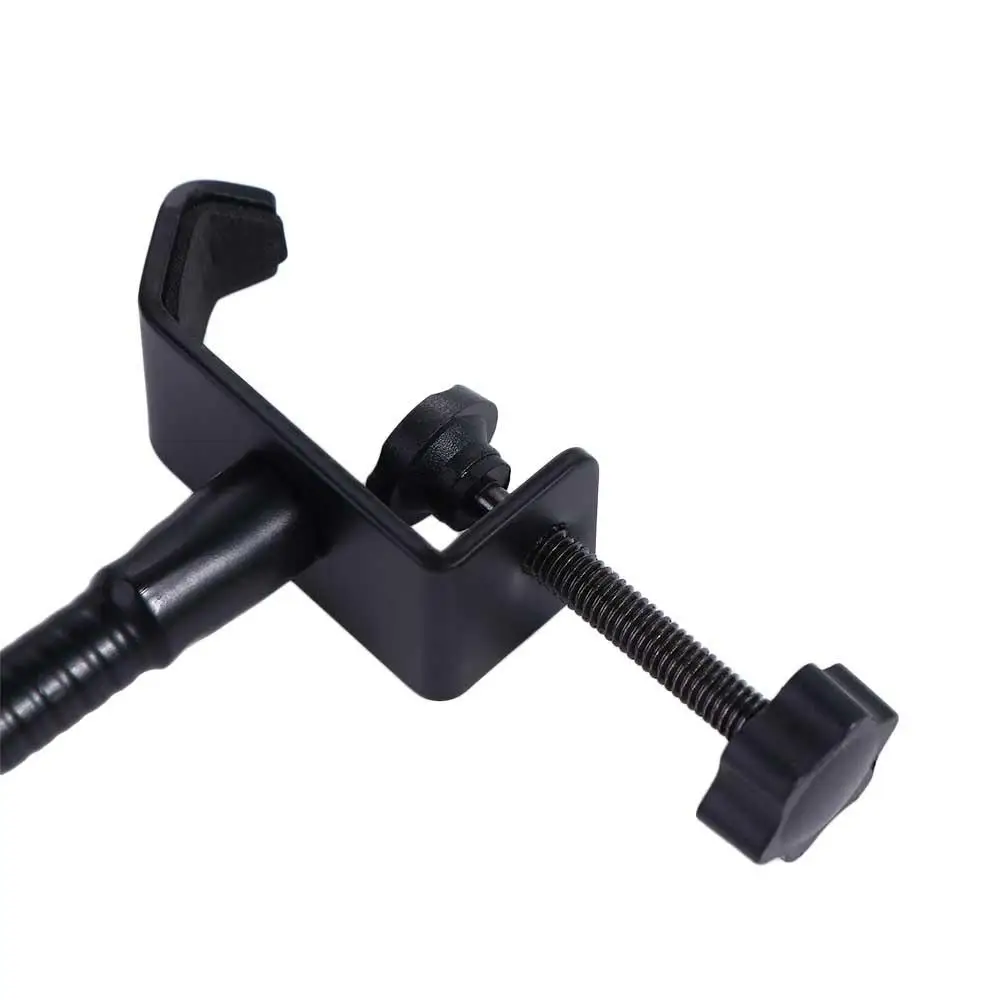 Holder Stand Replacement Holder Mic Clip Clamp Mic Holder Clip with Heavy Duty Mic Arm Desk Mic Stand Microphone Stand
