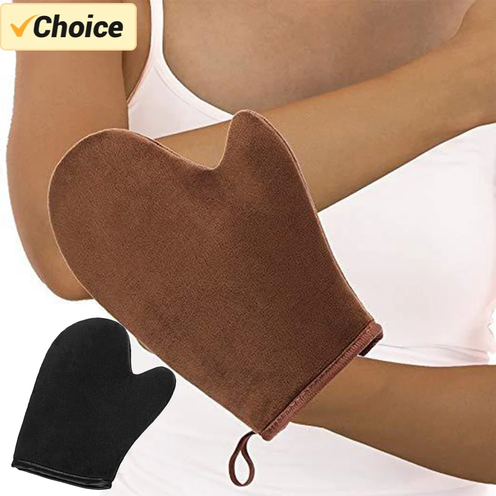 Reusable Body Cleaning Glove Body Self Tan Applicator Tanning Gloves Applicator Exfoliating For Bath Spa