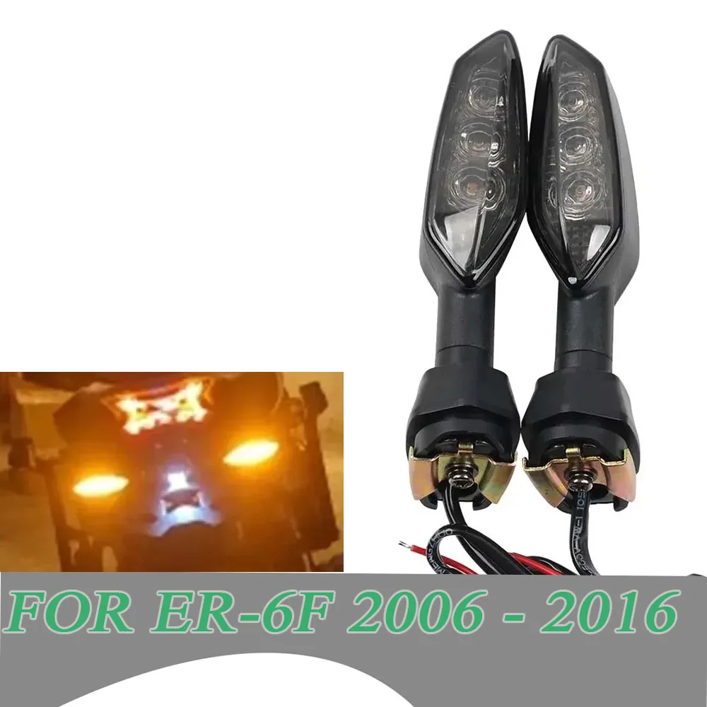 For KAWASAKI ER6F ER 6F 2006 - 2016 Turn Signal Ligth Rear 2015 2014 2013 2012 2010 2009 2008 2007 Led Indicator Light Flashers