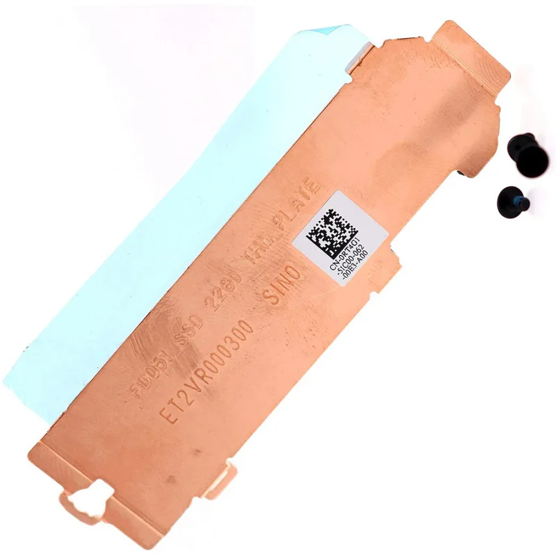 H  New M.2 SSD 2280 Heatsink Shield Bracket For Dell Alienware M15 M17 R3 R4 RT4G1