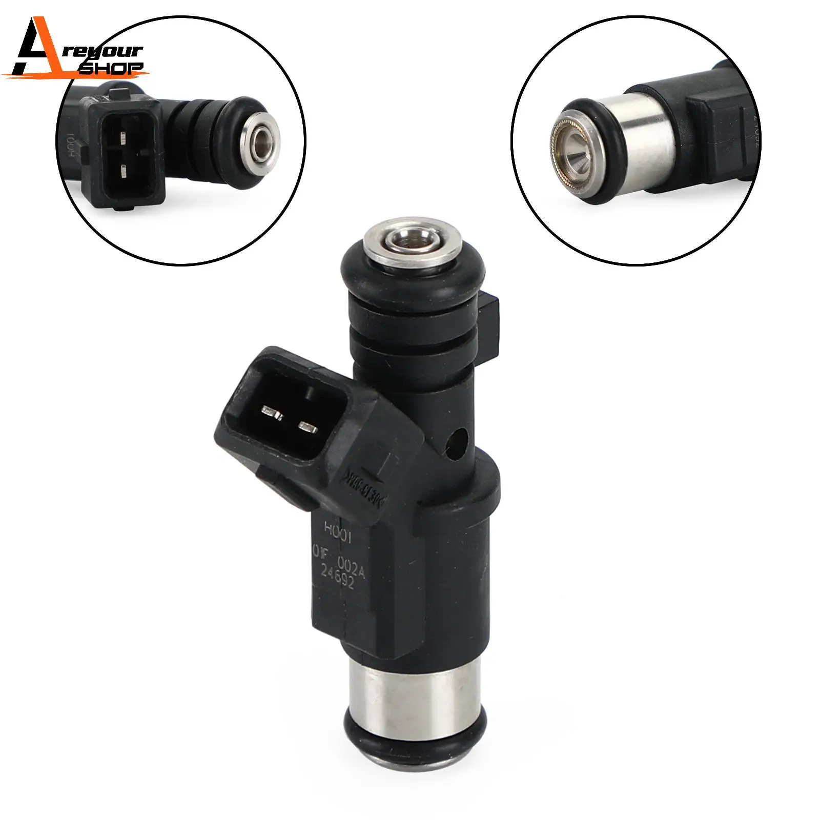 Areyourshop 1pcs Fuel Injectors  Fit For Peugeot 206 306 307 1007 1.4L Berlingo 0280156357 Car Auto Parts