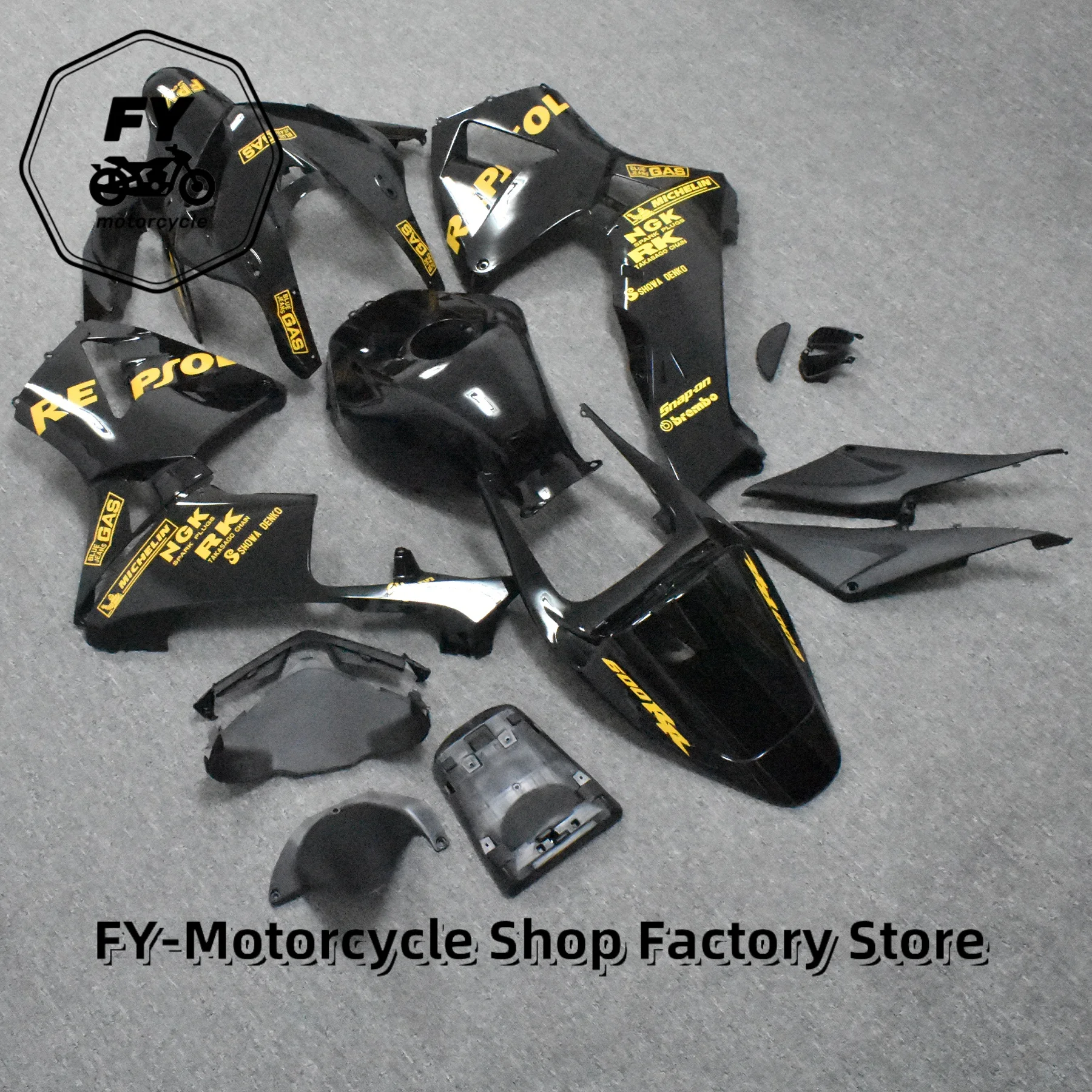 Motorcycle Fairing Kit for Honda CBR600RR CBR600 F5 2005 2006 Plastic Fairings CBR 600 RR 05 06 Shiny Red Orange Bodyframe Cover view 6