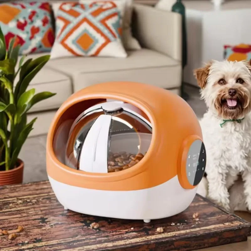 Automatic Cat Dog Food Voice Call Ensuring Pets Get Exclusive Food Pet Feeder with Sensor Door