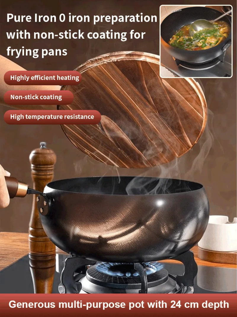 

Iron supplementation soup pot cookware Nano Pit Quality Stew Health and environmental protection Ancient Stew Pot
