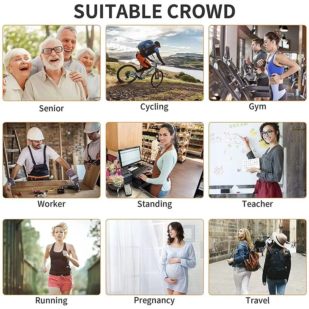 

20-30mmHg Calf Compression Sleeve Open Toe 2 Levels Pressure Pressure Calf Socks Breathable Calves Compression Socks