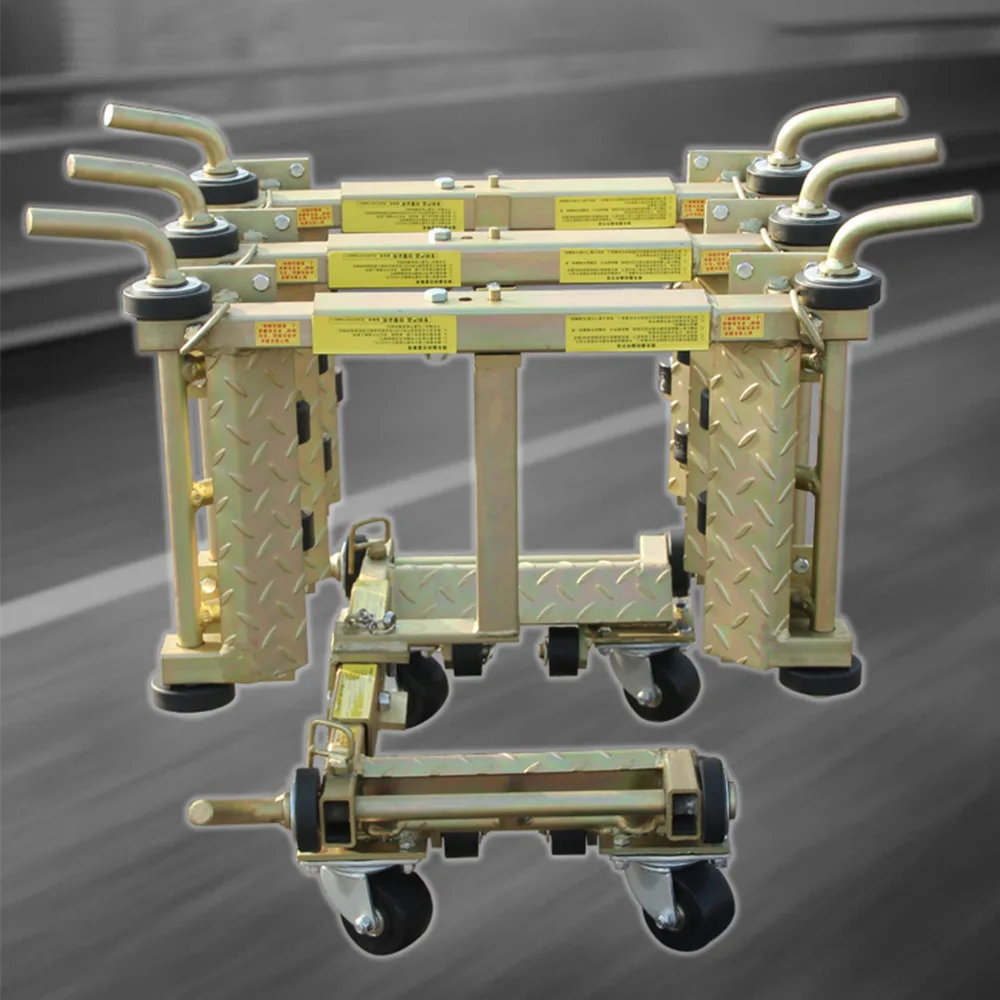 آلة نقل السيارة الهيدروليكية 3T ماكس تتحرك عجلة عالمية محرك السيارة مقطورة هيدروليكية جهاز متنقل للمركبة #2