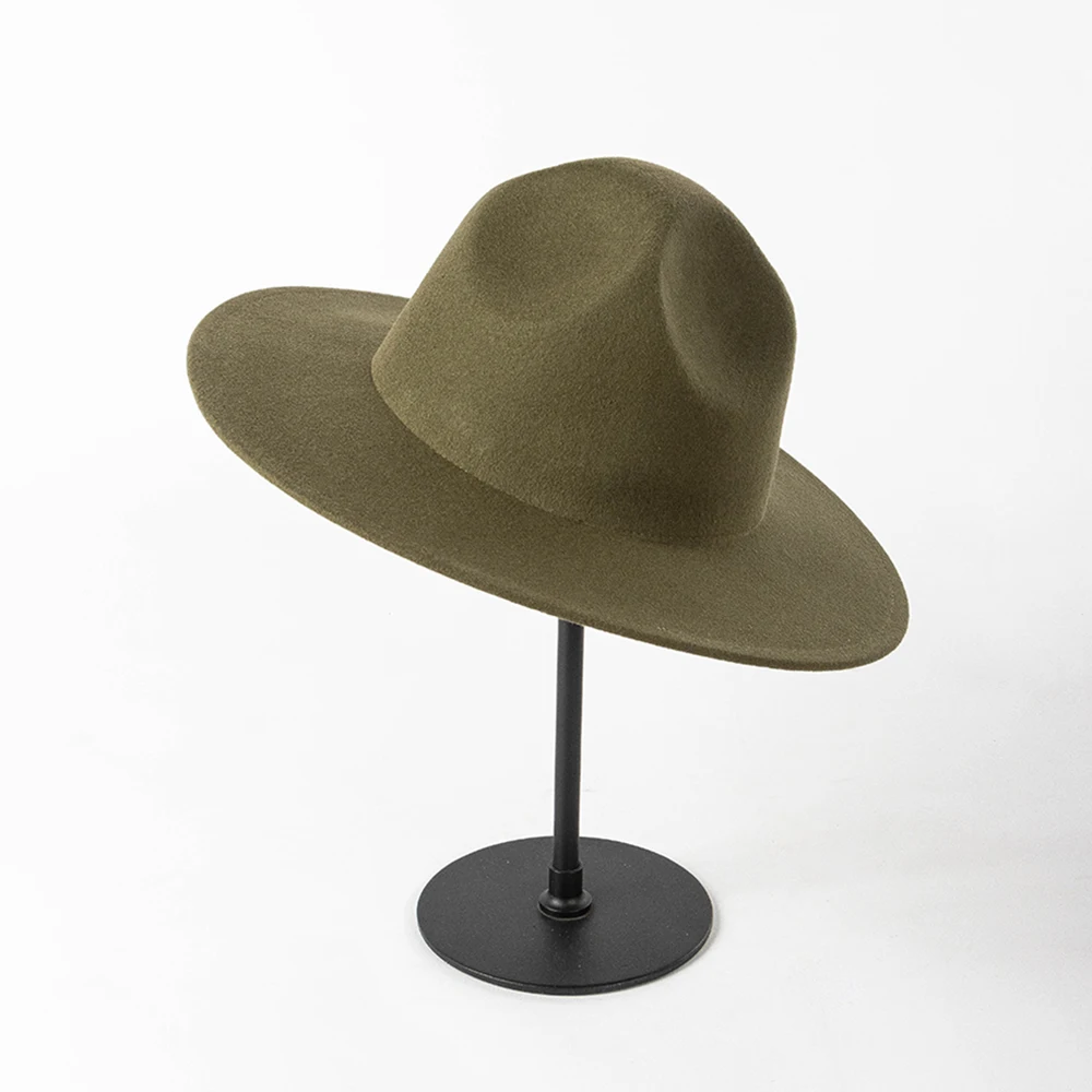 Mountie Wool Felt Hat Smokey Bear Military  Forest Ranger Hat