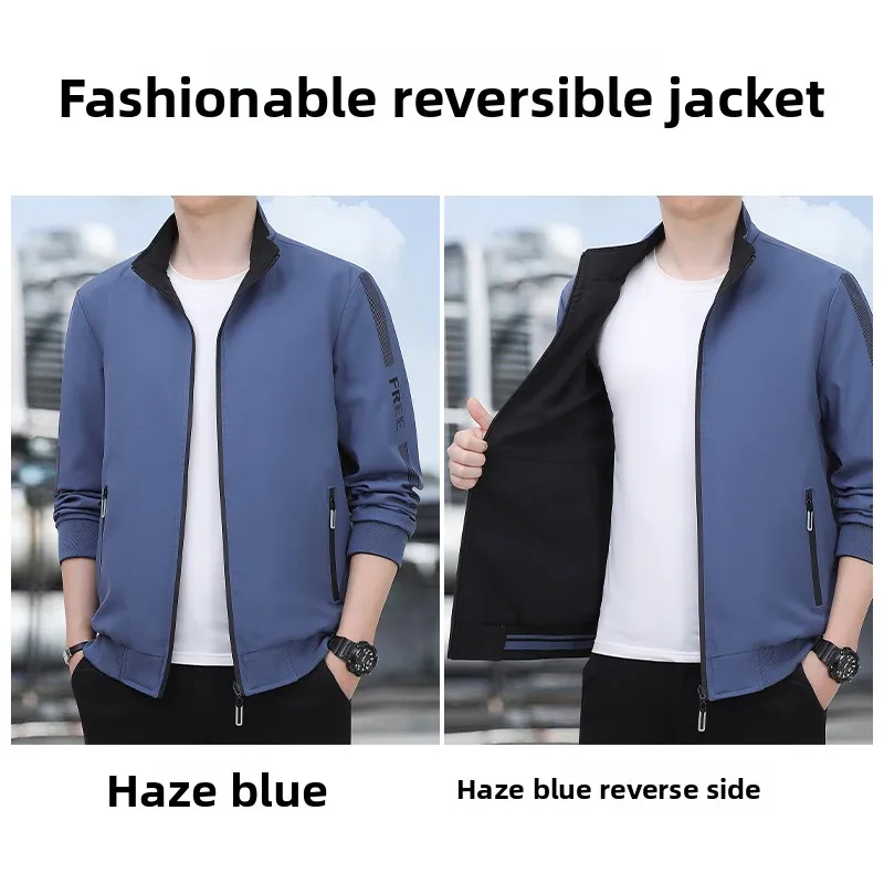 الرياضة في الهواء الطلق اللياقة البدنية الجري عالية الجودة على الوجهين سترة سميكة الخريف الشتاء الترفيه في الهواء الطلق مريحة قمة عصرية