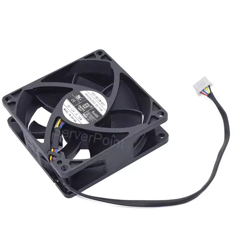 

New original EFC-08E12W 12V 0.70A 8cm 8025 4-wire PWM temperature controlled speed measurement cooling fan