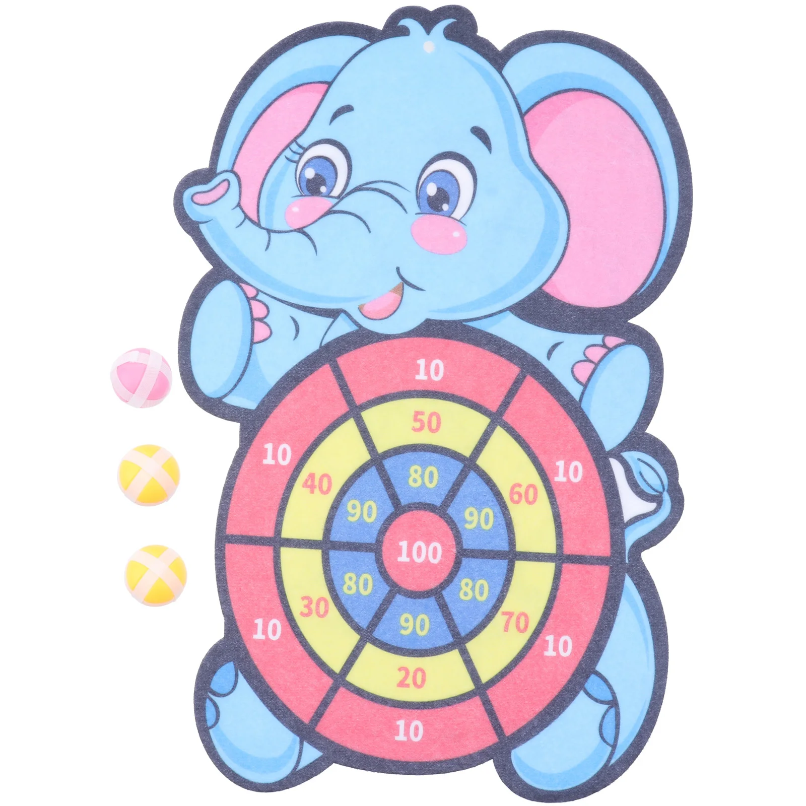 Zestaw do rzucania lepkimi piłeczkami na tarczę dla dzieci - zabawna gra edukacyjna z lepkimi piłeczkami