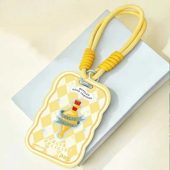 Étui de protection pour cartes et photos Anime Magic Boy, Pochette pour accessoires dérivés de dessin animé Bliss Love Potion, Sacs mignons avec pendentifs, Cadeaux
