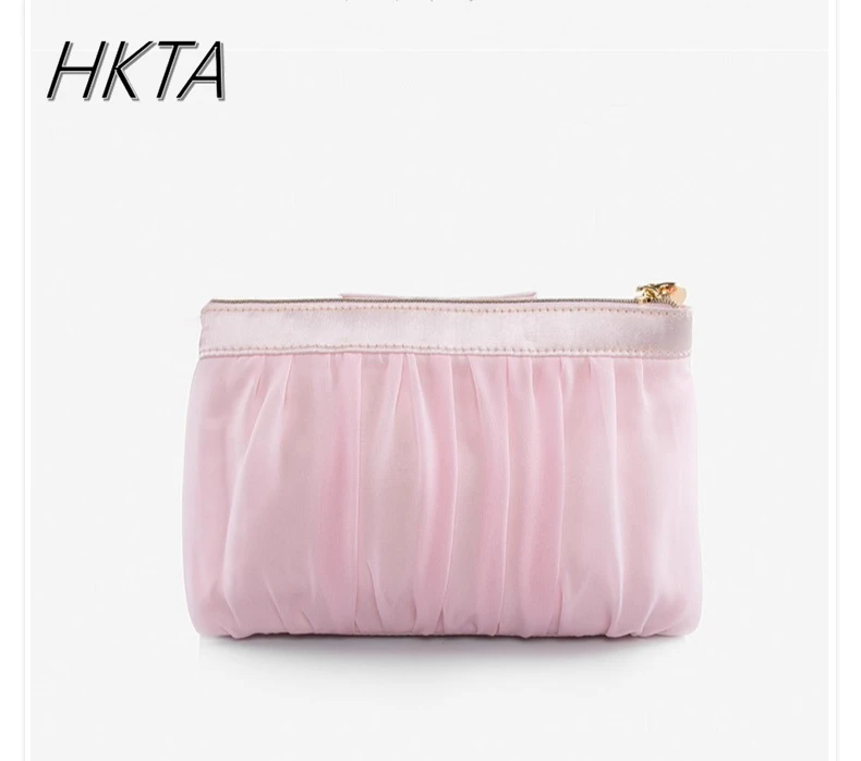 Estilo japonês rosa sacos de cosméticos mina armazenamento portátil grande capacidade portátil multifuncional balde viagem compõem saco feminino