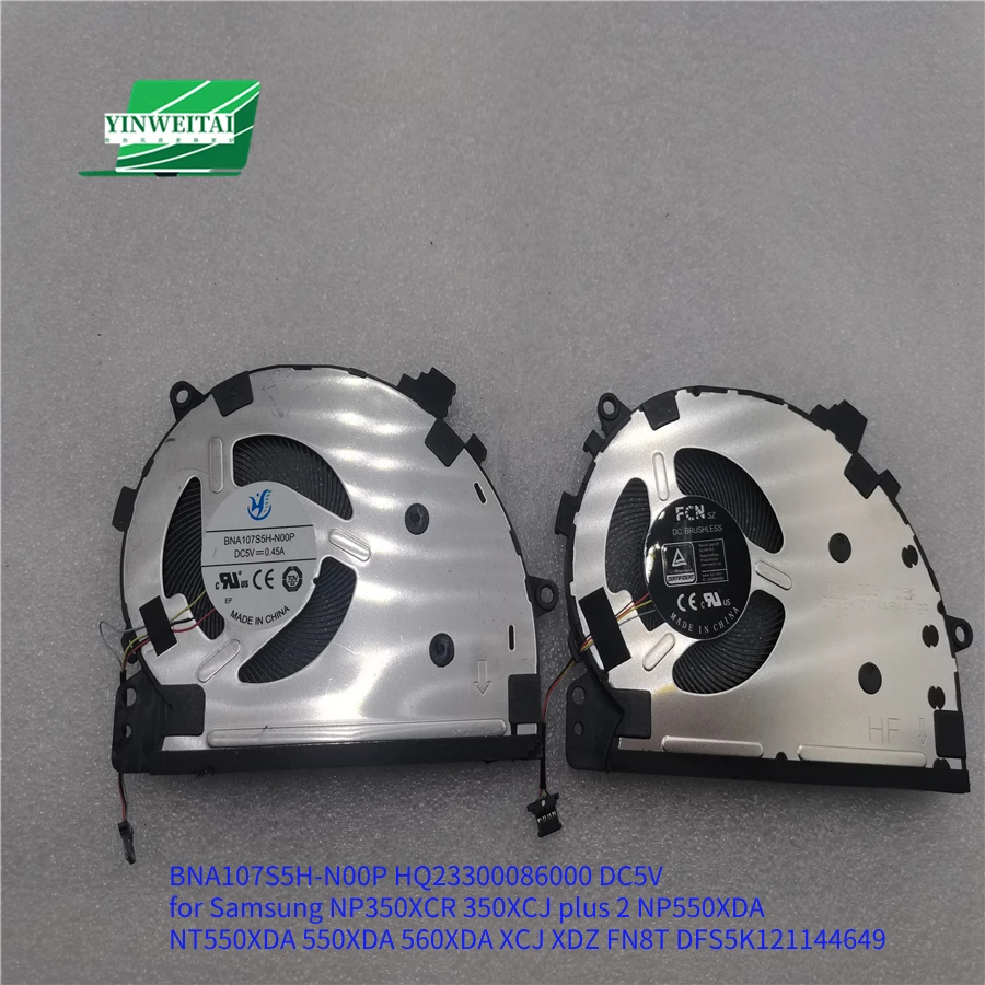 

BNA107S5H-N00P HQ23300086000 5V for Samsung NP350XCR 350XCJ plus 2 NP550XDA NT550XDA 550XDA 560XDA XCJ XDZ FN8T DFS5K121144649