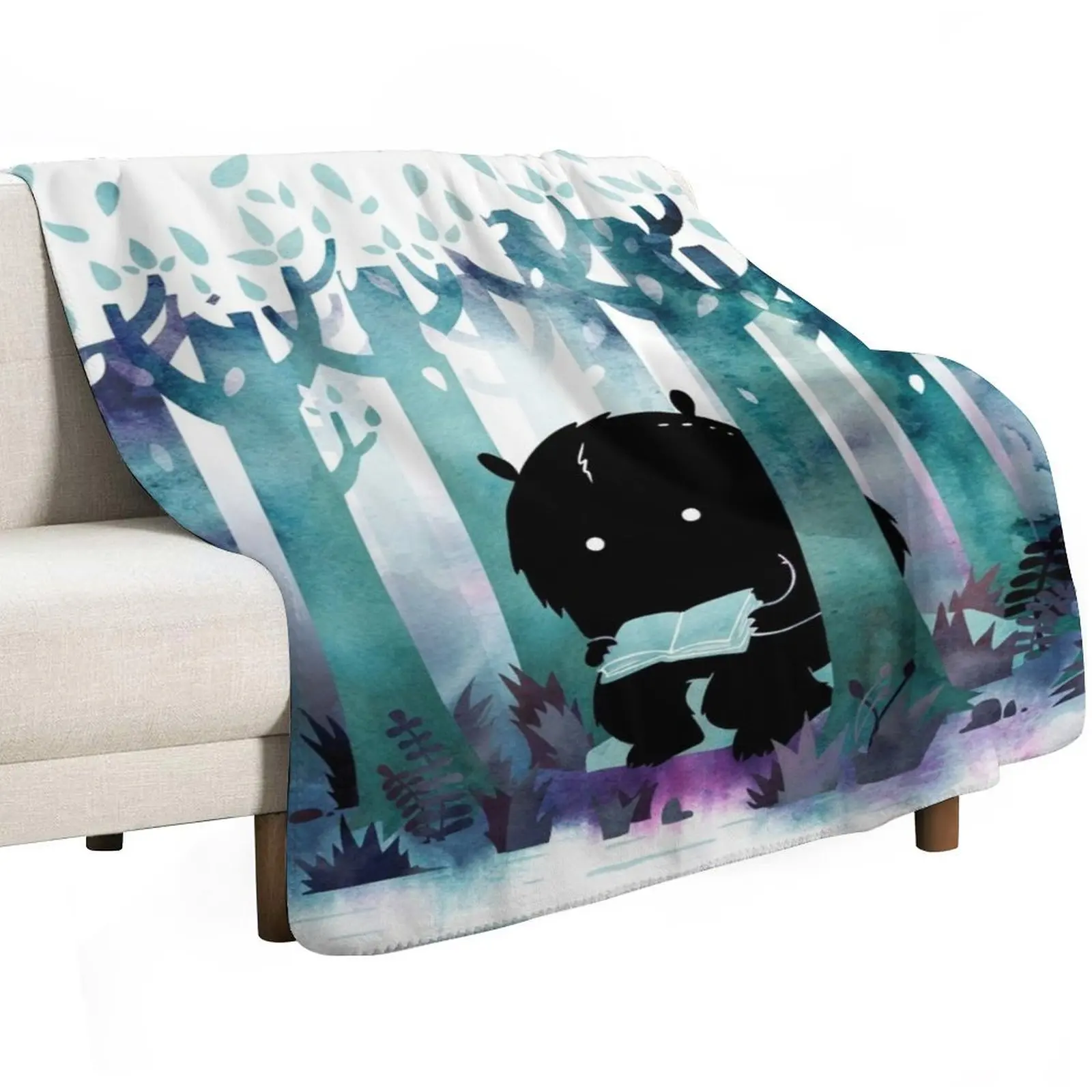 A Quiet Spot Throw Blanket Loose valentine gift ideas Cute Plaid Retros Bed Luxury Designer Blankets