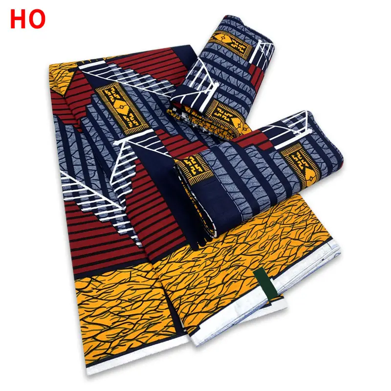 ankara wax fabric 2024 high quality african wax print fabric 100% cotton soft african guaranteed veritable real wax for dresses