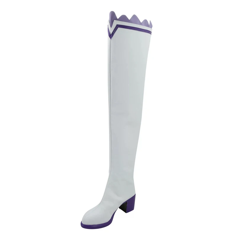 애니메이션 여성 에밀리아 코스프레 부츠 맞춤 제작 신발