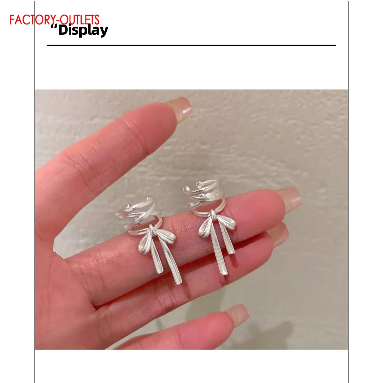 Genuine 925 Sterling Silver Ear Cuff Without Piercing Ear Clips Earrings For Women Trendy Cartilage Earrings Jewelry Gifts - view 3