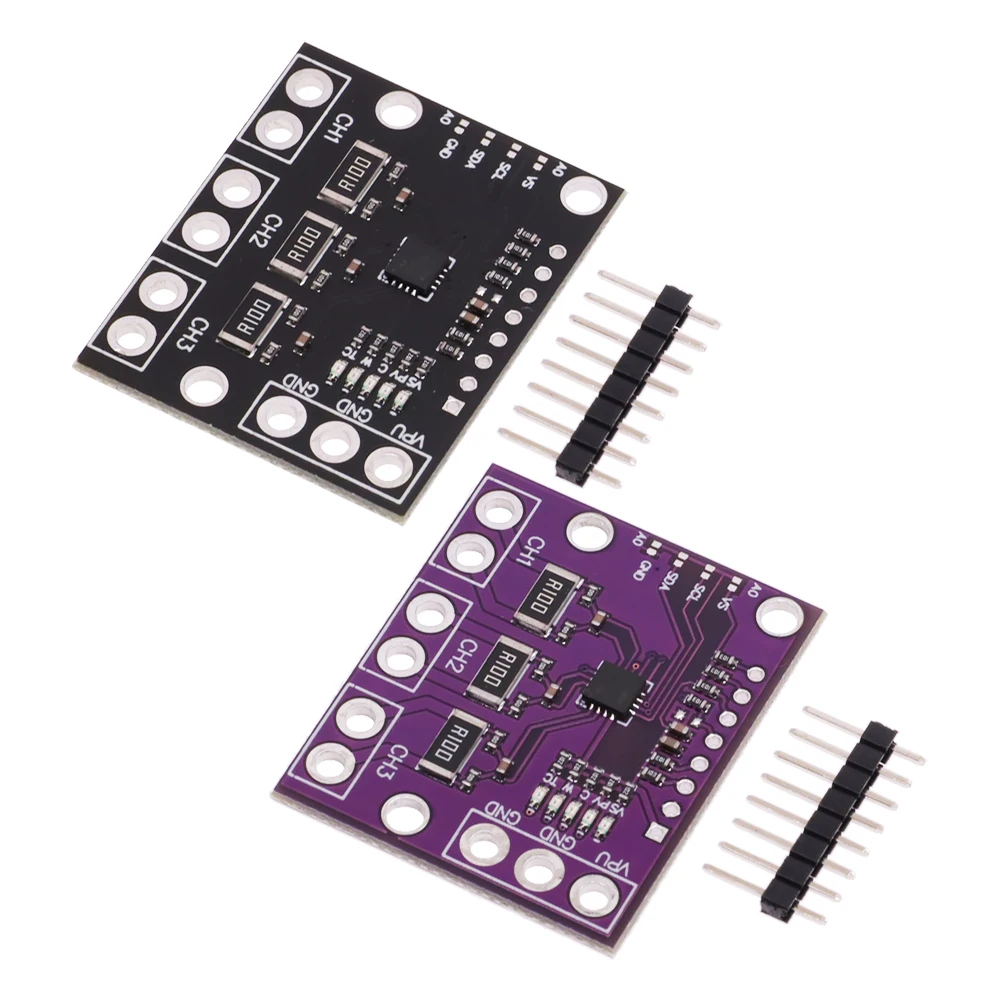 INA3221 Triple-Channel Module, High-Side Measurement, Shunt and Bus Voltage Monitor with I 2C- and SMBUS-Compatible Interface