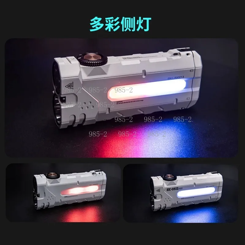Portable Multifunctional Flashlight 4360 Lumens Ultra Bright LED 8000mAh Rechargeable Power Bank