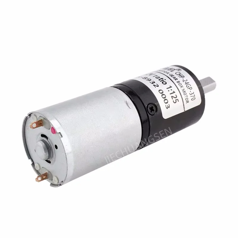 24GP-370 DC12V24V Permanent Magnet Micro Planetary Gear Motor For Intelligent Robot,Curtain,Balance,Manipulator,DIY Model