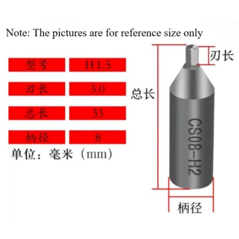 Punching Tool Rotary Broach Hexagon Cutting Head Hex Bolts Socket Screw Six Lobe CNC Square Fastener 8mm 16mm Carbide HSS