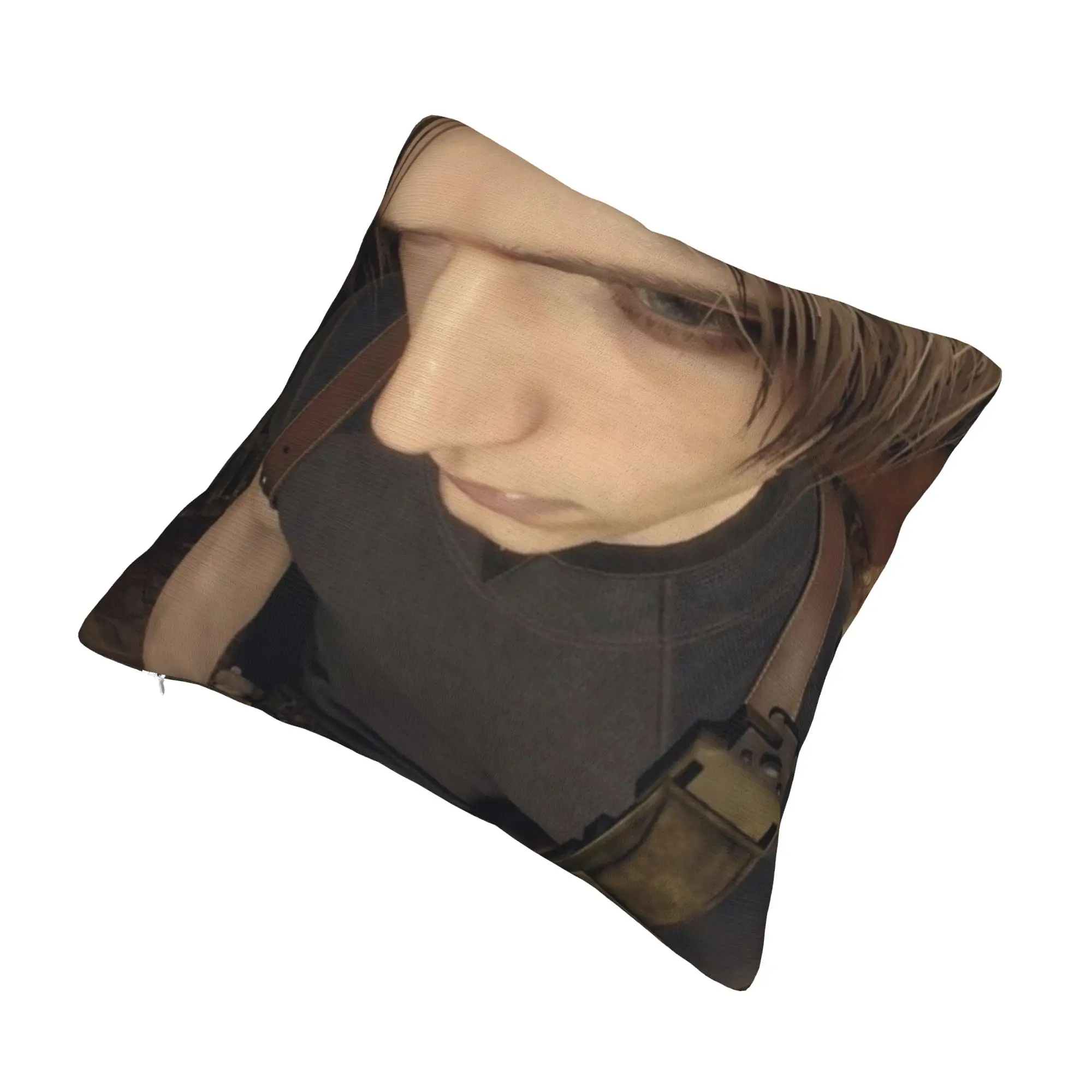 Leon S Kennedy Romantic Pillowcase Printing Polyester Cushion Cover Decoration  Pillow Case Cover Living Room Zippered 45*45cm