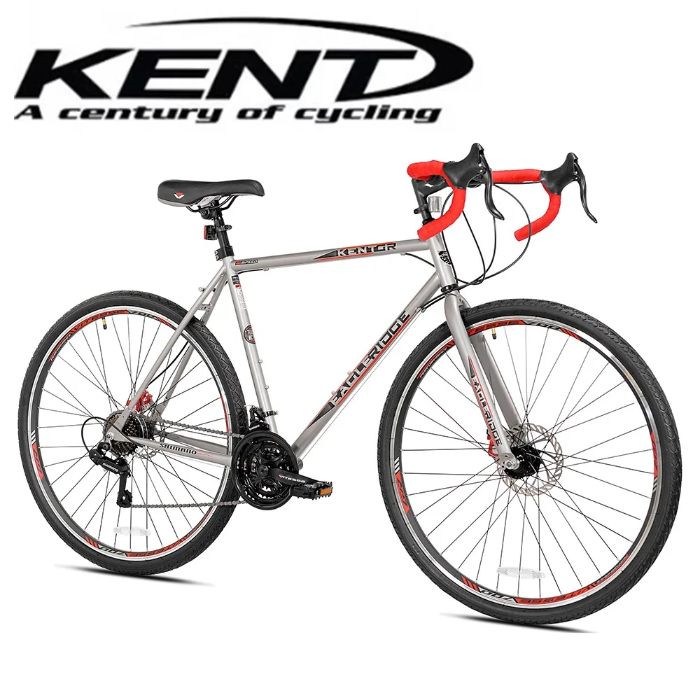 

Kent Bicycles 700c Eagle Ridge Adventure Gravel Men's Large Bike Women's Road Bicycle