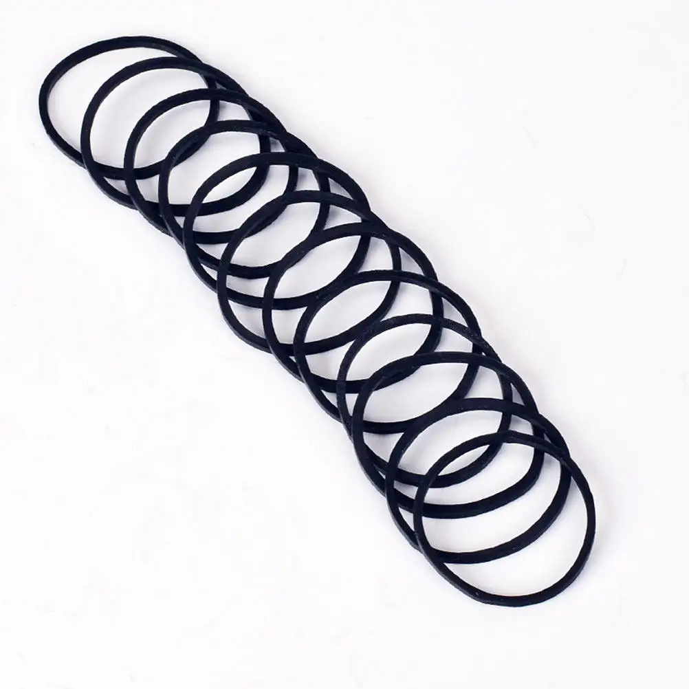 500Pcs Black Rubber Rings Durable Tattoos Machine Accessories Replacement Elastic Bands Tattoos Equipment Tool Kit Supplies