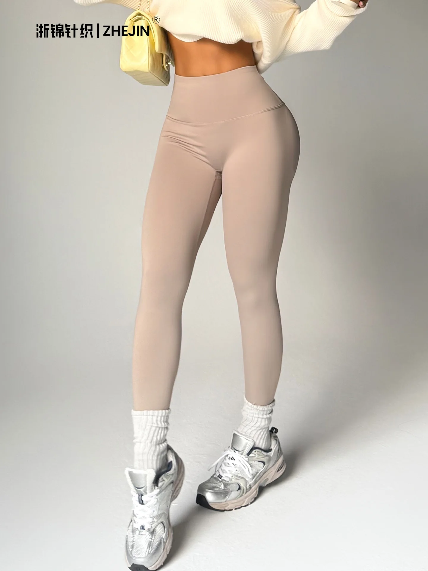 

Women's tight-fitting pants, running, fitness, yoga pants, hip-lifting yoga wear, moisture-wicking and sweat-wicking black