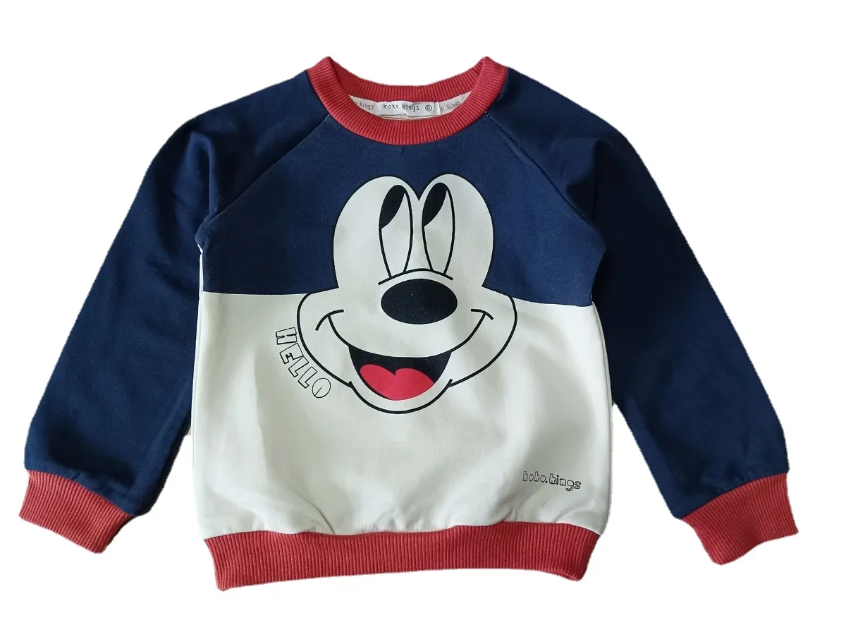 

Kids sweatshirt for boys and girls spring and autumn new cartoon t-shirt