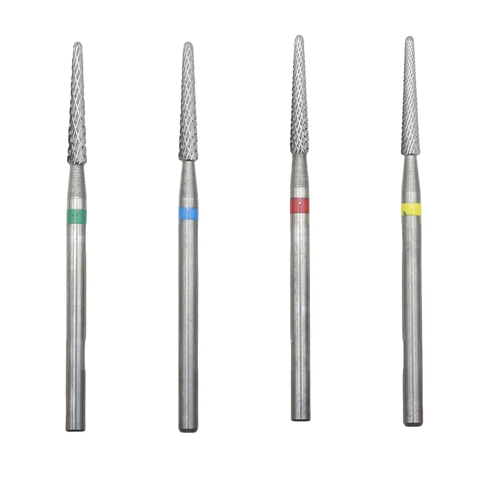 Nuevas Fresas de Carburo de Tungsteno para Uñas, Fresas de Pedicura para Limas de Uñas, Herramienta de Arte de Uñas 4