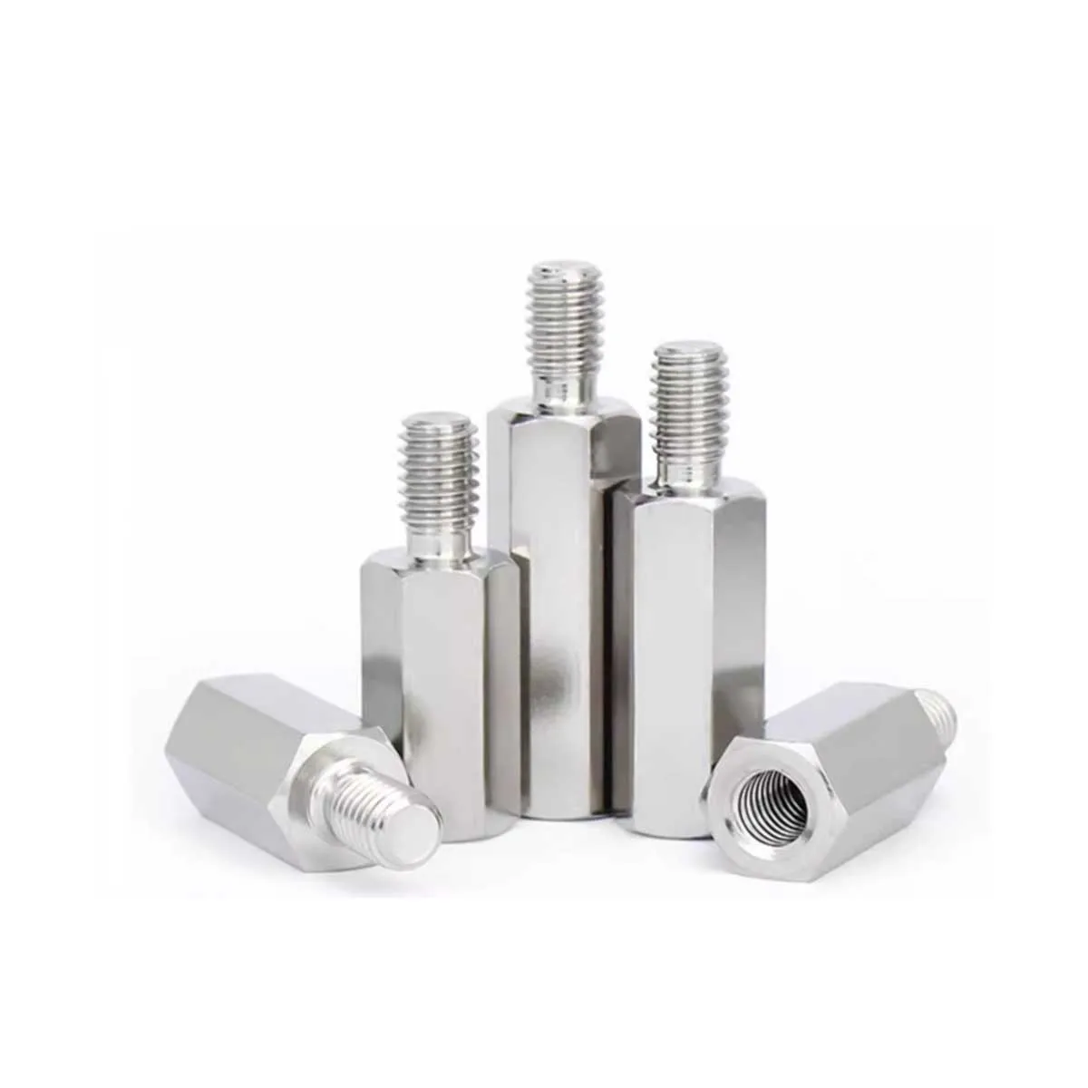 304 Stainless Steel Single Head Hexagonal Screw/Chassis Motherboard Connection Column M2M3M4M5