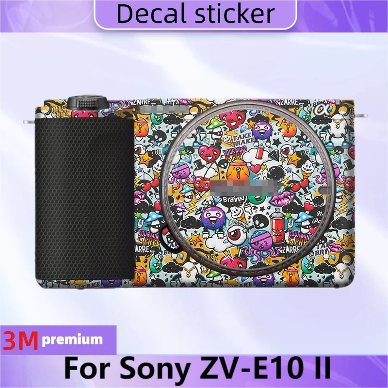 ZV-E10M2 Aangepaste Sticker Voor Sony ZV-E10II Sticker Huid Camera Vinyl Wrap Film Beschermende Jas ZV-E10 Ii Zveii Zve10 Ii