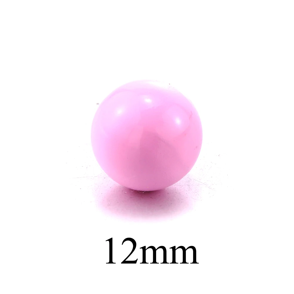 New 5 PCS/Lot 12mm Bell Ball Fit For Locket Cage Musical Sound Colorful Harmony Bell Ball Pregnant Gift Sound Balls Jewelry