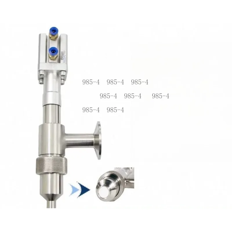 304 Stainless Steel Pneumatic Anti Drip Filling Head Spare Parts