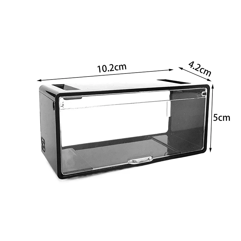 1 Piece Car Display Box Transparent Dustproof Storage Box Without Car Diecast Model Children Alloy Car Model Storage Box