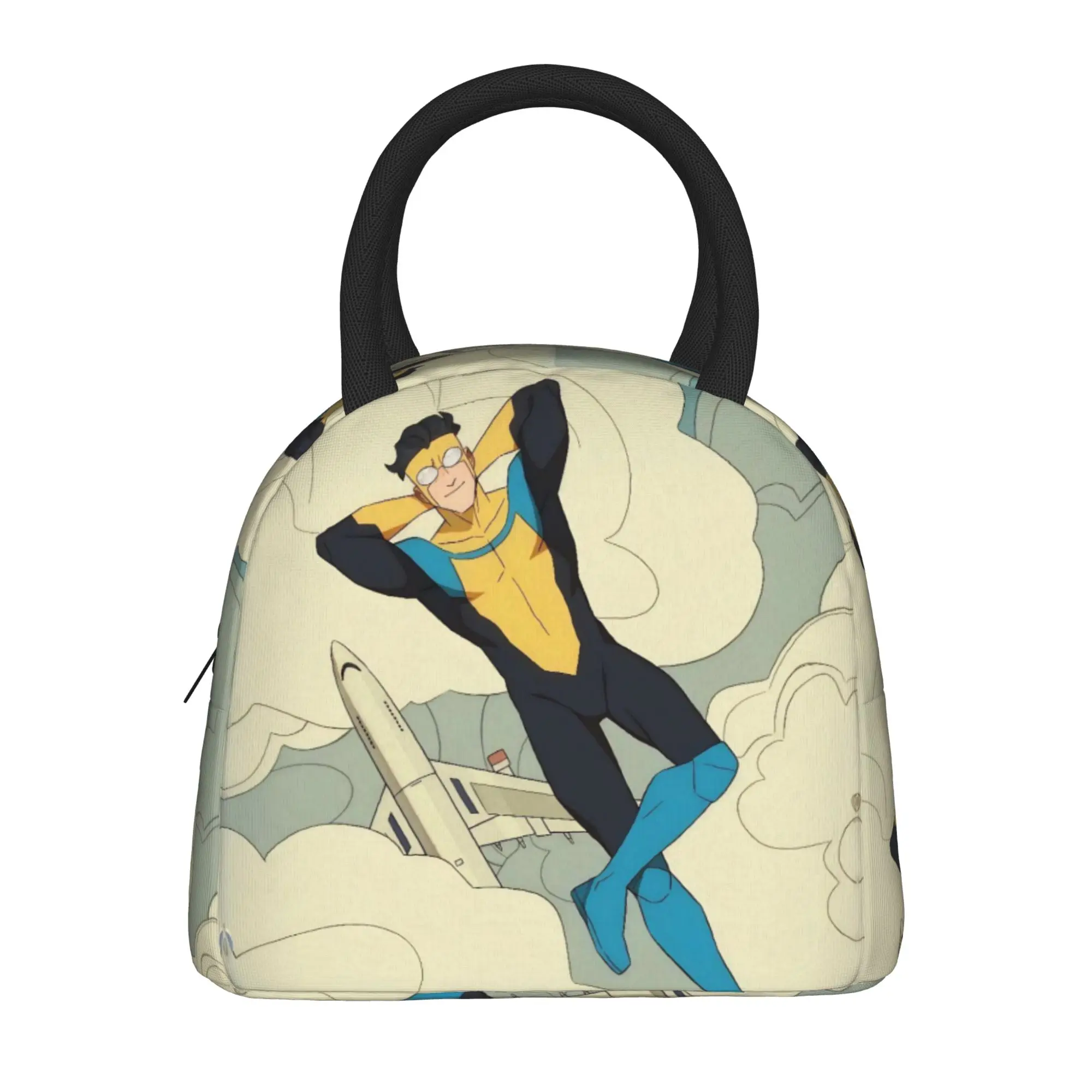 Invincibles Comic Thermal Insulated Lunch Bags for School  Reusable Food Bag Container Men Women Thermal Cooler Food Box