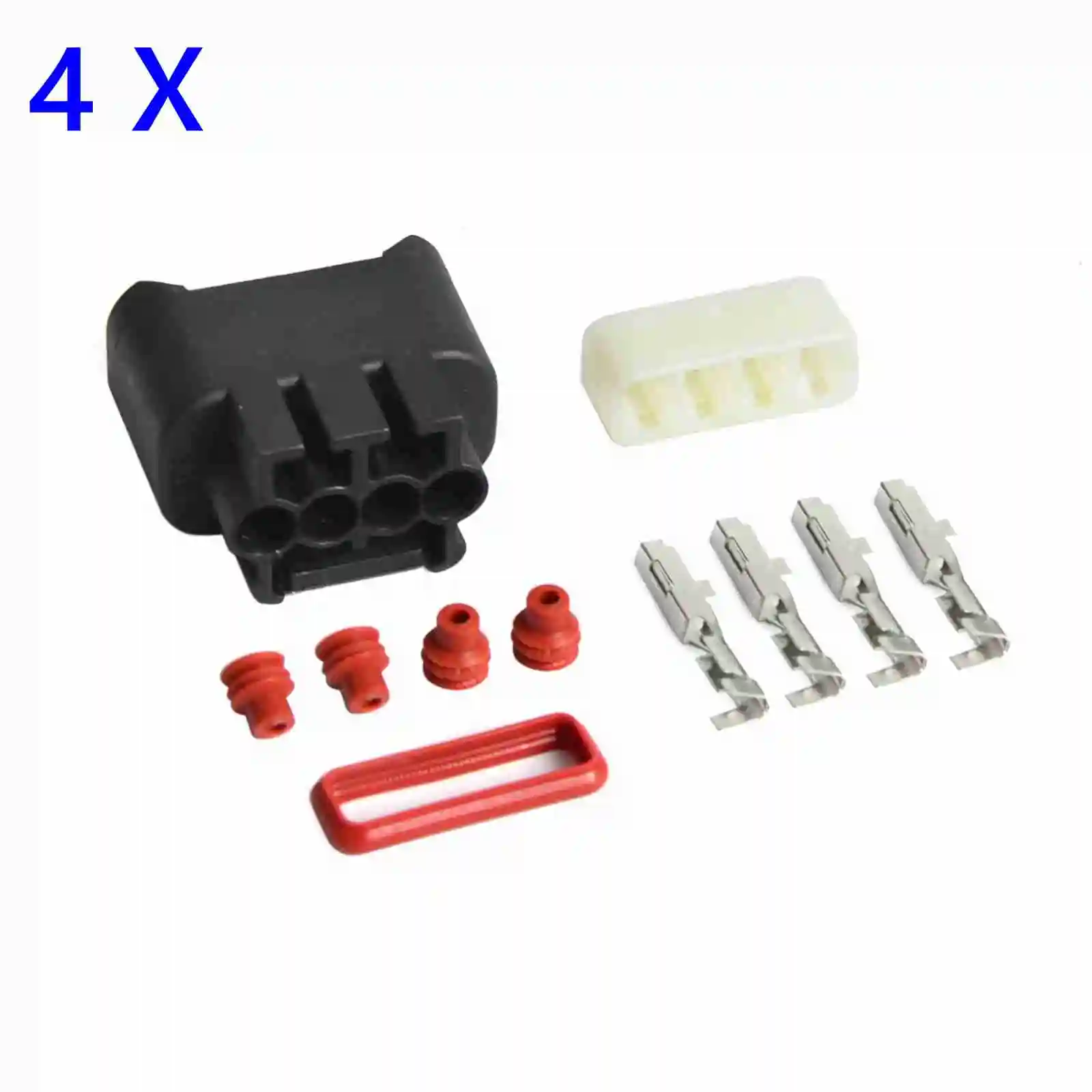 

4 Set Denso Ignition Coil Plug Connector Kit for Toyota Lexus Camry Corolla Altezza for Toyota VVTi engine Replaces 90980-11885