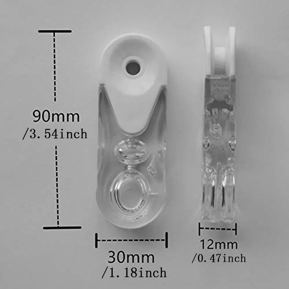 블라인드 액세서리 비드 체인 핸들, 플라스틱 안전 핸들, 창문 셔터 하드웨어, 수직 창문 롤러 셔터용